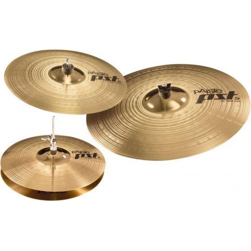  [아마존베스트]PAISTE PST 5Action Rock Set 14HH/16°C/18°C/20R · Cymbal Set