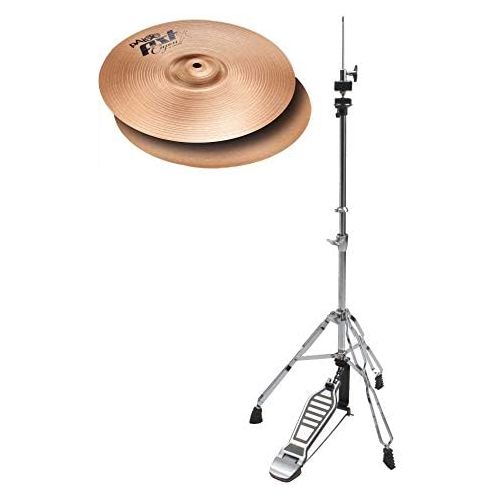  [아마존베스트]Paiste 12 PSTX Cajon Hi-Hat Stand Set (High Quality 12 Cajon HiHat from 2002 Bronze for Bright, Dry Sound incl. HiHat) Bronze