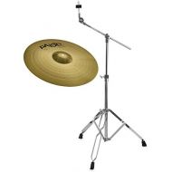 [아마존베스트]Paiste 101Brass 20Ride Set (MS63, Balanced Sound for all style + Boom Cymbal Stand