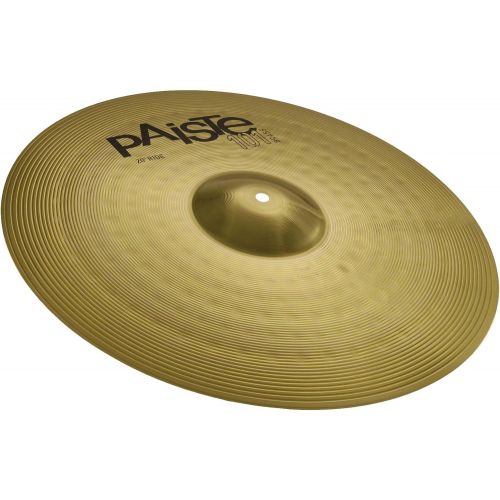  [아마존베스트]Paiste 101Brass 20Ride Set (MS63, Balanced Sound for all style + Straight Cymbal Stand