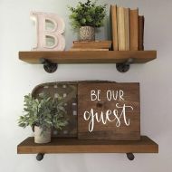 /Palaceandjames Be Our Guest - Wood Sign
