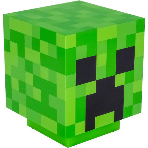  [아마존베스트]Minecraft Creeper Light Up Figure - Paladone Table Light with Zombie Sounds