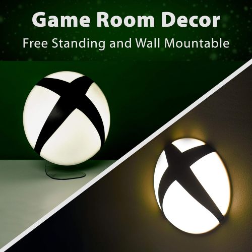  [아마존베스트]Paladone Xbox Logo Light - Decoration for Gamers, White, Black