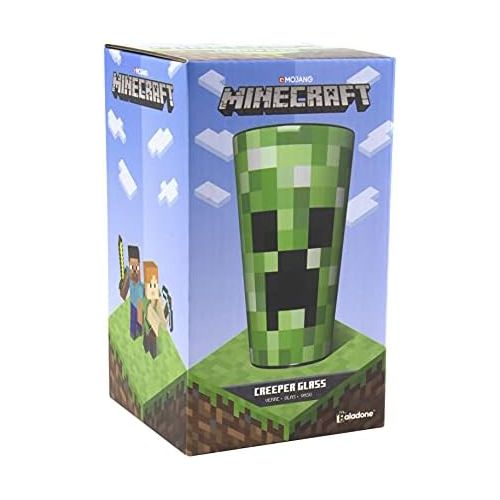  [아마존베스트]Paladone Minecraft Creeper Glass