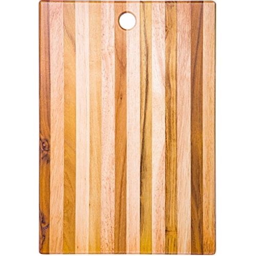  Palais Dinnerware Teak Cutting Board - Wooden Butcher Block (Teak Wood 15 X 11 X 1)