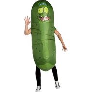 할로윈 용품Palamon Adult Rick and Morty Pickle Rick Inflatable Costume Standard, Green, One Size