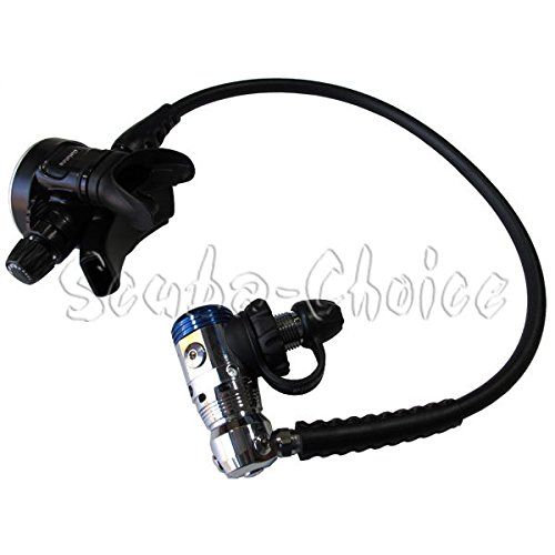  Palantic SCR-02-DIN-AJ-OC Scuba Diving AS103 DIN Adjustable Regulator and Octopus Combo