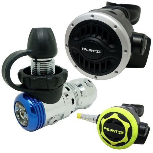  Palantic SCR-02-DIN-NA-OC Scuba Diving AS103 DIN Regulator and Octopus Combo