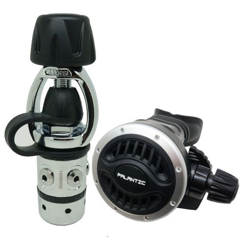  Palantic SCR-01-YOKE-AJ-OC Scuba Diving Dive AS101 Yoke Adjustable Regulator and Octopus Combo