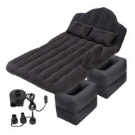 PalapolShop Car Air Bed Travel Inflatable Car Mattress Back Seat Cushion Travel Seat Camping