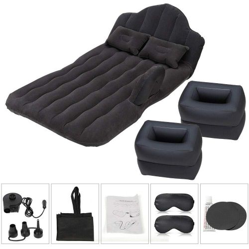  PalapolShop Car Air Bed Travel Inflatable Car Mattress Back Seat Cushion Travel Seat Camping