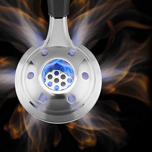  [아마존베스트]palatable Alcohol Stove Stainless Steel Fondue Burner Household Salt Burner Portable Mini Fondue Pot Burner for Home Use