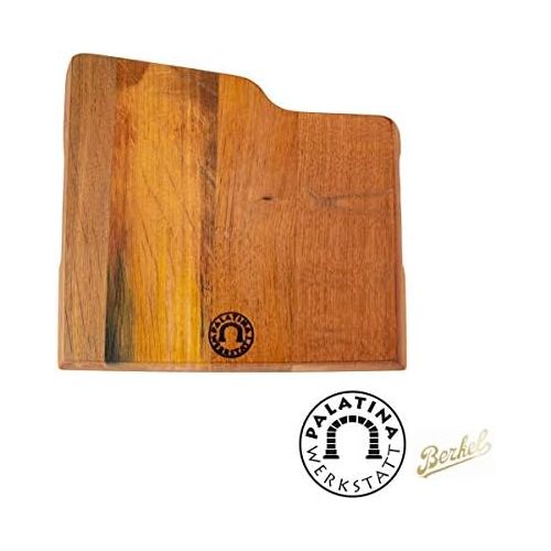  Berkel / Palatina Werkstatt Berkel - Electric Slicer Home Line 250 - Red - New Model 2018 + Handmade Barrel Wood Chopping Board