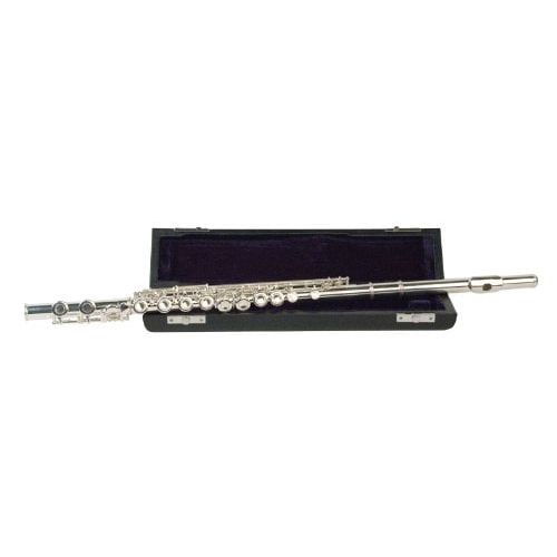  Palatino WI-806-FS C Flute with Case, 16 Keys Multi-Colored