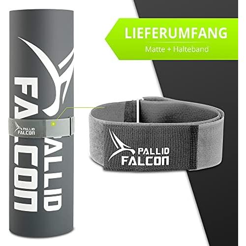  [아마존베스트]Pallid Falcon Exercise Mat - Impact Advanced Workout System - Underlay for Jumping Rope and Fitness Mat - Abrasion-Resistant, Non-Slip, Washable, Non-Toxic - Made in Germany [180