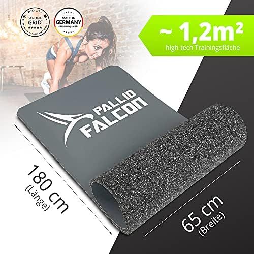  [아마존베스트]Pallid Falcon Exercise Mat - Impact Advanced Workout System - Underlay for Jumping Rope and Fitness Mat - Abrasion-Resistant, Non-Slip, Washable, Non-Toxic - Made in Germany [180