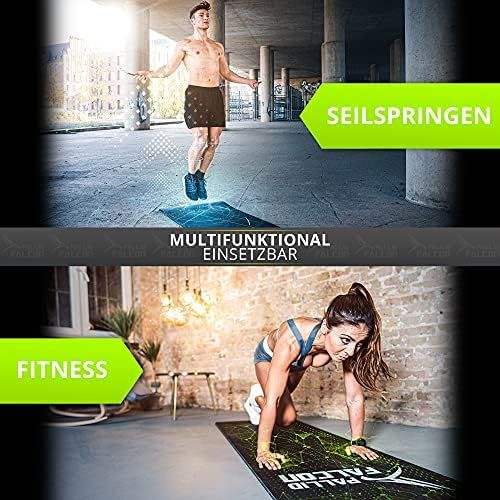  [아마존베스트]Pallid Falcon Exercise Mat - Impact Advanced Workout System - Underlay for Jumping Rope and Fitness Mat - Abrasion-Resistant, Non-Slip, Washable, Non-Toxic - Made in Germany [180