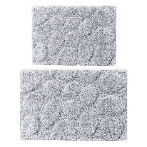  Palm 2-Piece 21 x 34 and 24 x 40 Bath Mat Set