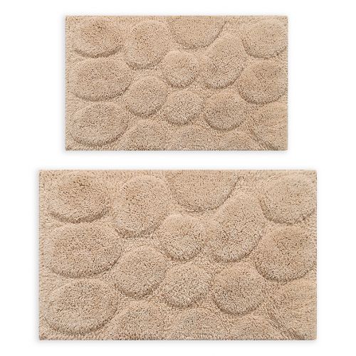  Palm 2-Piece 21 x 34 and 24 x 40 Bath Mat Set