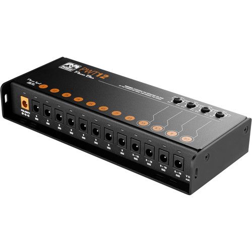  Palmer Universal 12-Outlet Pedalboard Power Supply