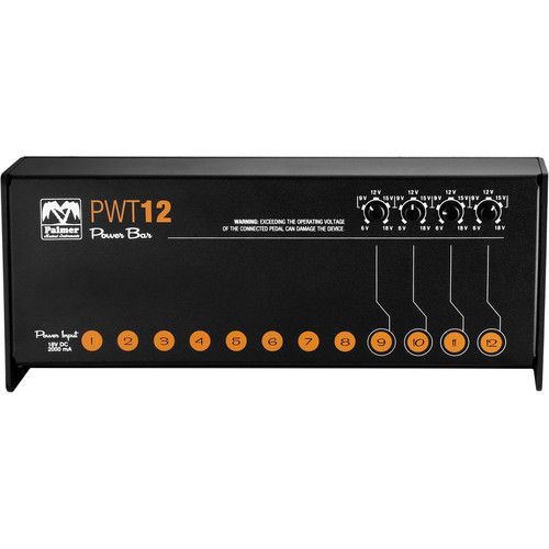  Palmer Universal 12-Outlet Pedalboard Power Supply