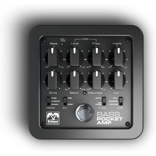  Palmer POCKET AMP BASS Portable Bass Preamp (PEPAMPBASS)