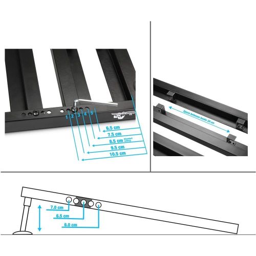  Palmer Lightweight Variable Pedalboard with Protective Softcase 60 cm (PPEDALBAY60)