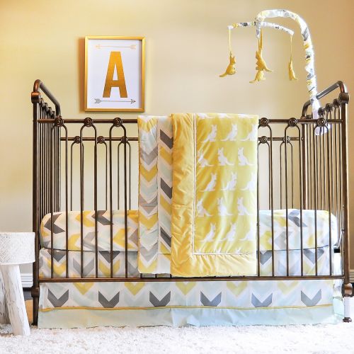  Pam Grace Creations Honeydew Kangaroo 6-Piece Crib Bedding Set by Pam Grace Creations