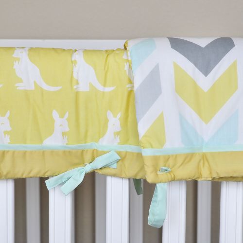  Pam Grace Creations Honeydew Kangaroo 6-Piece Crib Bedding Set by Pam Grace Creations