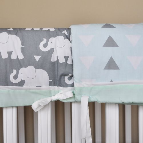  Pam Grace Creations Indie Elephant 6-Piece Crib Bedding Set by Pam Grace Creations