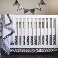 Pam Grace Creations Simply Zebra 4-Piece Crib Bedding Set by Pam Grace Creations