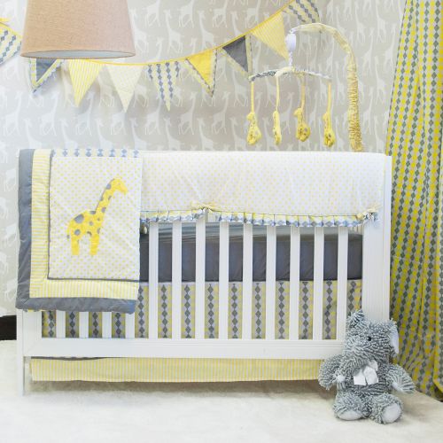  Pam Grace Creations Argyle Giraffe Crib Bedding Set by Pam Grace Creations