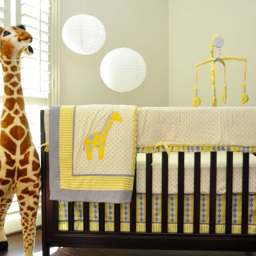  Pam Grace Creations Argyle Giraffe Crib Bedding Set by Pam Grace Creations