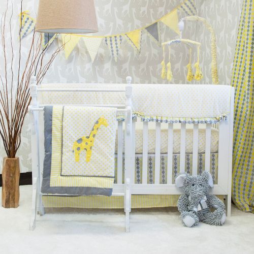  Pam Grace Creations Argyle Giraffe Crib Bedding Set by Pam Grace Creations