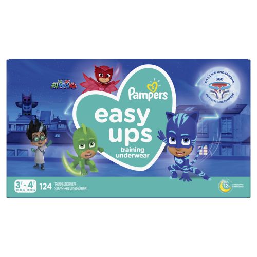 Pampers Easy Ups Training Underwear Boys Size 5 3T-4T 84 Count