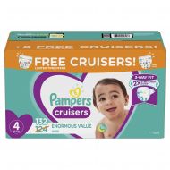 Pampers Cruisers Diapers Size 4, 22 Diapers
