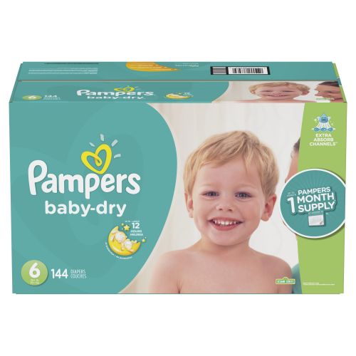  Pampers Baby Dry Diapers Size 6 112 Count