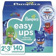 Pampers Easy Ups Training Pants Boys and Girls, Size 4, (2T-3T), 140 Count