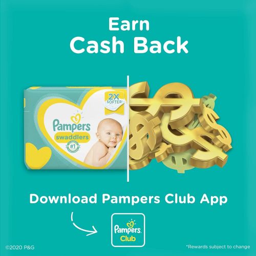  [아마존베스트]Diapers Size 4, 150 Count - Pampers Swaddlers Disposable Baby Diapers, ONE MONTH SUPPLY