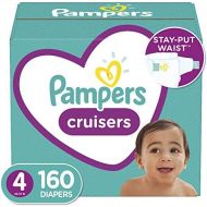 [아마존베스트]Diapers Size 4, 160 Count - Pampers Cruisers Disposable Baby Diapers, ONE MONTH SUPPLY