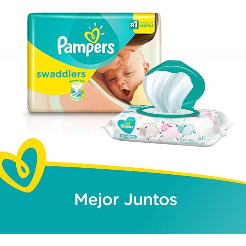  [아마존베스트]Pampers Swaddlers Diapers Size N 20 Count Pack of 2 (Total of 40 Pampers)