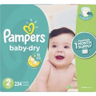 [아마존베스트]Diapers Size 2, 234 Count - Pampers Baby Dry Disposable Baby Diapers, ONE MONTH SUPPLY