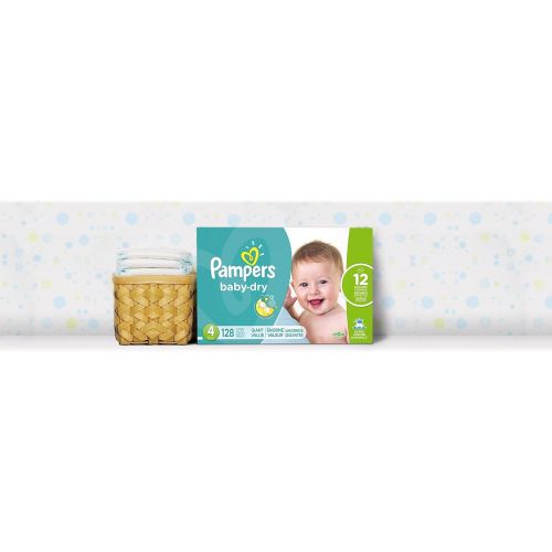  [아마존베스트]Diapers Size 4, 128 Count - Pampers Baby Dry Disposable Baby Diapers, Giant