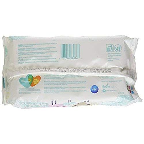  [아마존베스트]Pampers Sensitive Water Baby Wipes 2X Pop-Top Pack, 56 Count (112 Total Count)