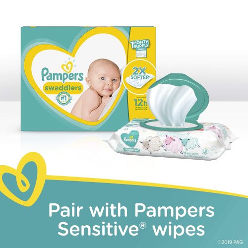  Diapers Size 5, 132 Count - Pampers Swaddlers Disposable Baby Diapers, ONE MONTH SUPPLY