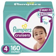 Diapers Size 4, 160 Count - Pampers Cruisers Disposable Baby Diapers, ONE MONTH SUPPLY