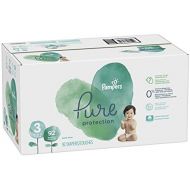 Diapers Size 3, 92 Count - Pampers Pure Disposable Baby Diapers, Hypoallergenic and Unscented Protection, Giant Pack