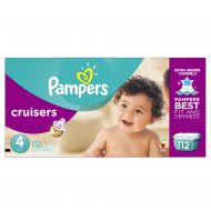 Pampers Cruisers Disposable Diapers Size 4, 112 Count, GIANT