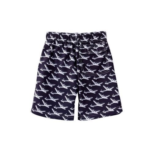  Pan Am Boys Blue Polyester Swim Shorts by Azul Swimwear