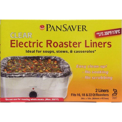  [아마존베스트]Pansaver Electric Roaster Oven Liners(Pack of 3)